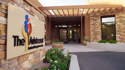 Front entrance of The Aristocrat Assisted Living