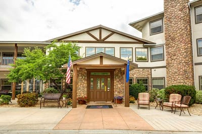 Front entrance of The Chateau at Gardnerville