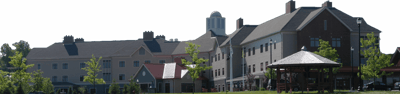 Exterior view of FASNY Firefighter’s Home buildings