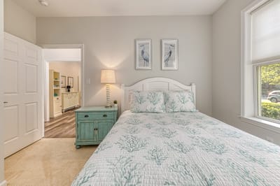 Cozy interior view of a well-decorated resident room