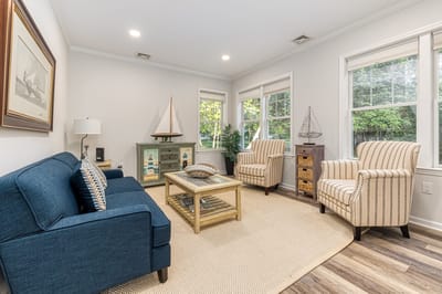 Interior common area with seating and decor