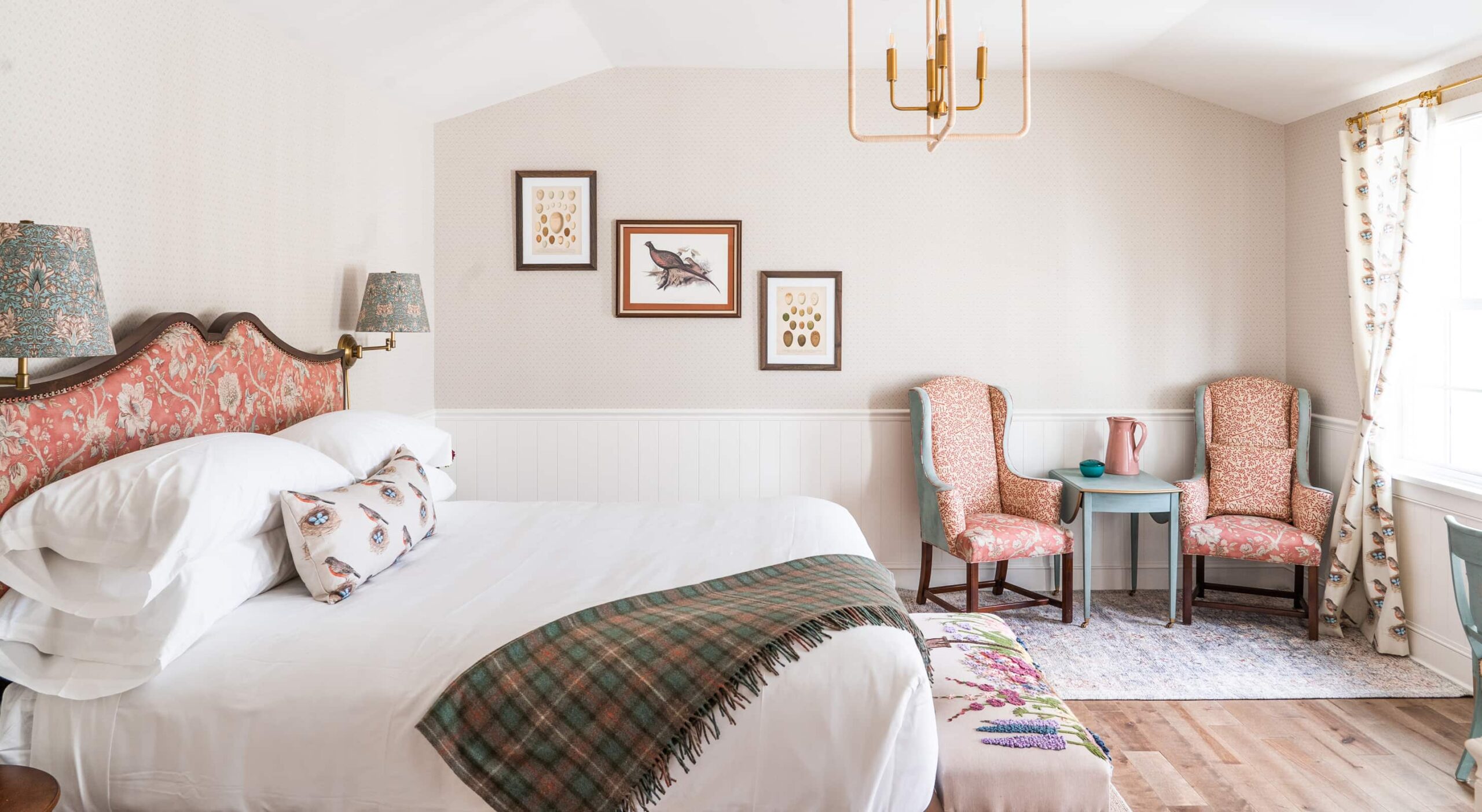 Cozy interior of a well-furnished room
