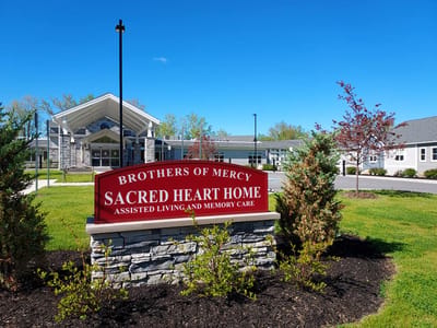 Exterior view of Brothers of Mercy Sacred Heart Home