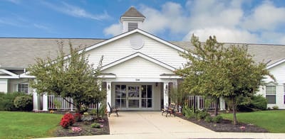 Exterior view of Glenwell assisted living facility
