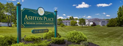 Signage for Ashton Place Senior Living Community