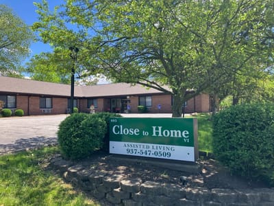 Exterior view of Close to Home assisted living facility