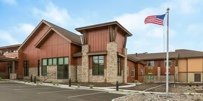Exterior view of the Sierra Basin Post Acute facility