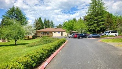 Exterior view of The Butte assisted living facility