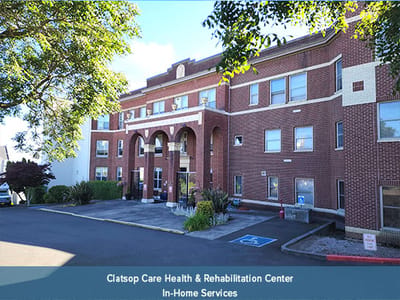 Exterior view of Clatsop Care Health and Rehabilitation Center