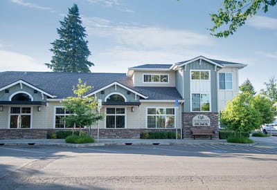 Building exterior of Countryside Living Memory Care