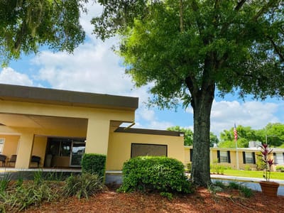 Exterior view of Longwood Health and Rehabilitation Center