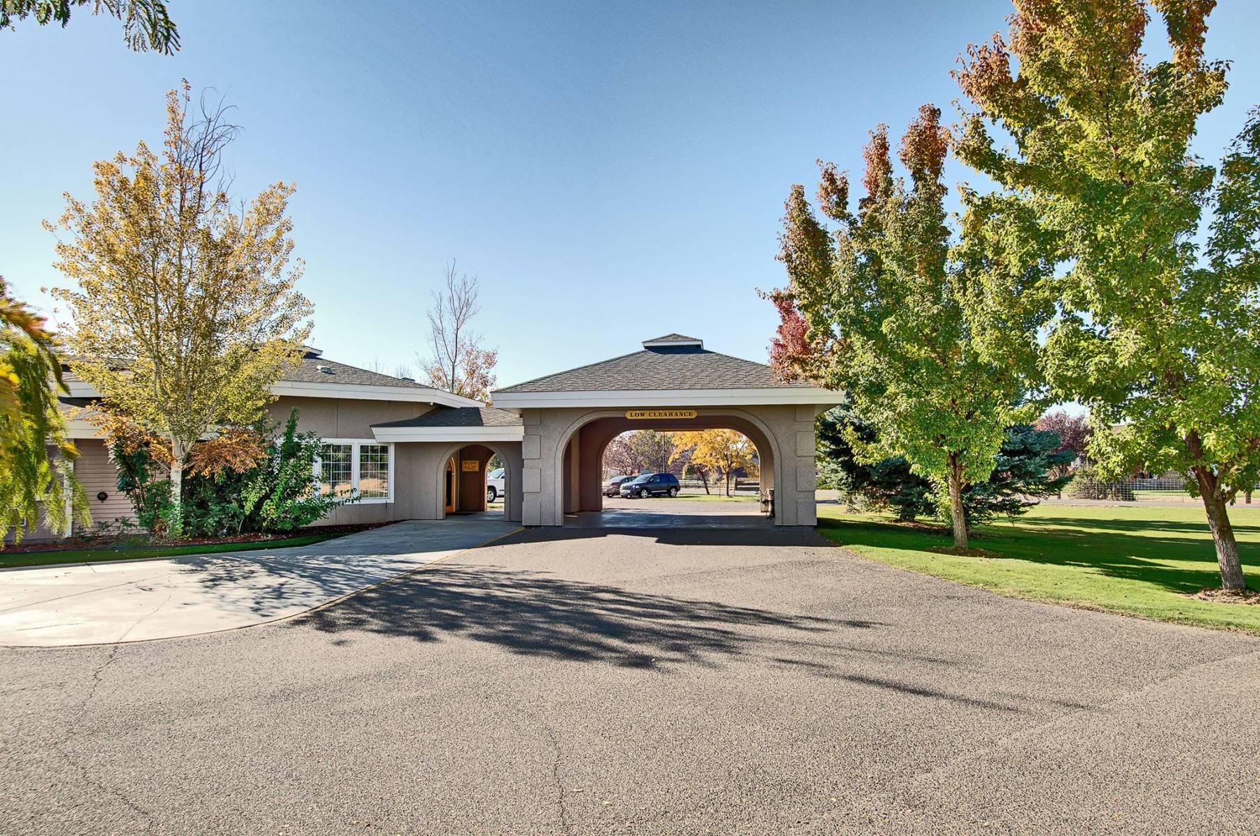 Front entrance of Wellsprings Assisted Living Facility