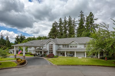 Exterior view of Homewood Assisted Living facility