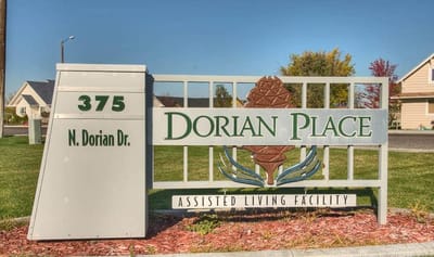 Signage for Dorian Place Assisted Living Facility