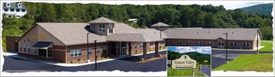 Exterior view of Green Valley health care center