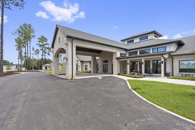 Exterior view of the Assisted Living facility entrance