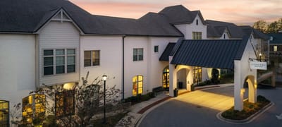 Exterior view of Somerby Baxter Village entrance