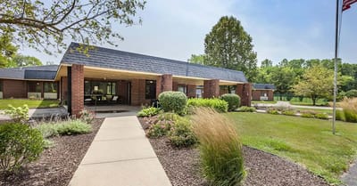 Exterior view of Crystal Pines Rehabilitation Center