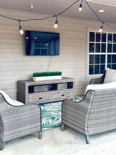Cozy lounge area with comfortable seating