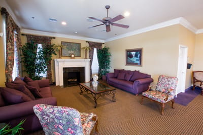 Interior common area with seating and decor