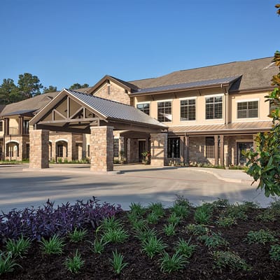 Exterior view of the Spring Creek Village Assisted Living building