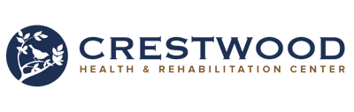 Crestwood Assisted Living, Nursing Home in Harrisonburg, VA — Crestwood Health and Rehabilitation Center logo design
