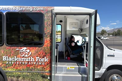 Transport vehicle for Blacksmith Fork Assisted Living
