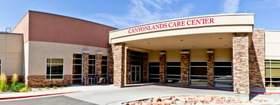 Exterior view of Canyonlands Care Center entrance