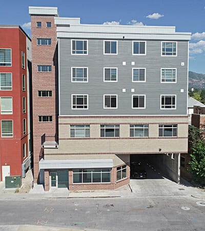Exterior view of the First Step House facility