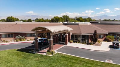 Exterior view of Rocky Mountain Care facility entrance