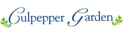 Culpepper Garden logo with green accents