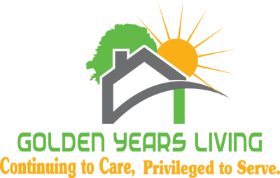 Facility logo with a house and sun graphic
