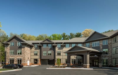 Exterior view of Kensington Reston facility