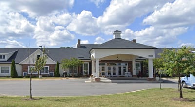 Exterior view of Morningside House of Fredericksburg facility