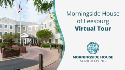 Building exterior of Morningside House of Leesburg