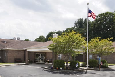 Exterior view of Mulberry Creek Assisted Living facility