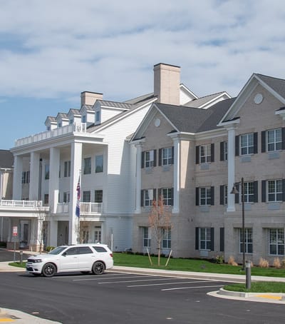 Exterior view of The Westmont at Short Pump