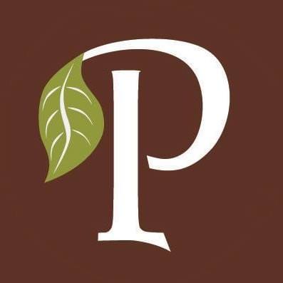 Preston Place Suites, assisted living in Kingsport, TN — Logo featuring a stylized letter "P" with leaves