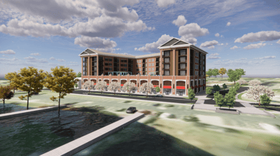 Exterior view of Sanders Ferry Assisted Living facility