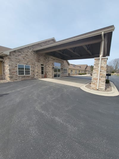 Exterior view of Bayview Senior Care LLC entrance