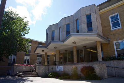 Exterior view of Prospect Heights Community Living Center