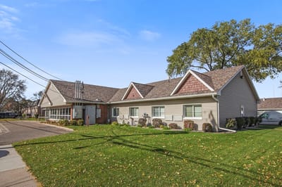 Exterior view of Osseo Gardens Assisted Living facility