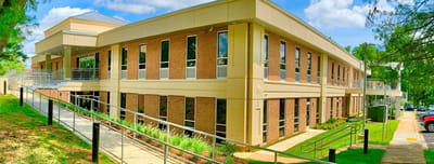Exterior view of Jarher Senior Center building