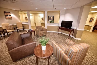 Cozy common area with comfortable seating