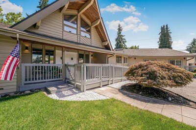 Front entrance of Meaningful Choice Adult Family Home