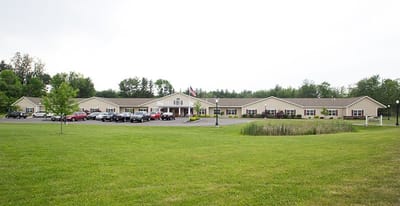 Exterior view of The Terrace at Newark facility
