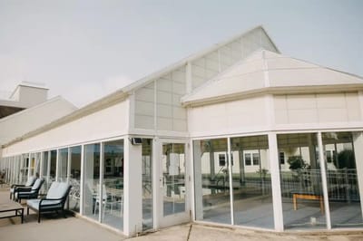 Exterior view of a senior living facility