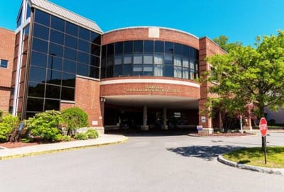 Front entrance of Wilkinson Residential Health Care Facility