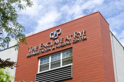 Exterior view of The Enclave at Rye facility
