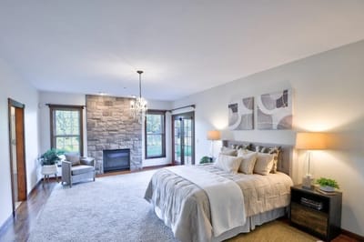 Elegant private resident room with modern decor